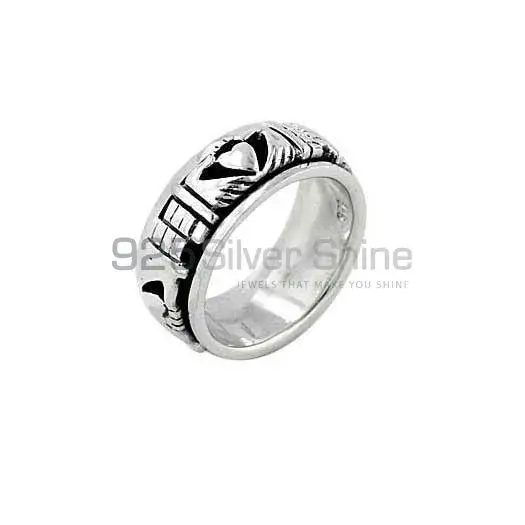 Best Collection Plain Sterling Silver Rings Jewelry 925SR2683_0