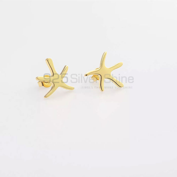 Best Collection Star Cut Stud Earring In 925 Sterling Silver STME500_0