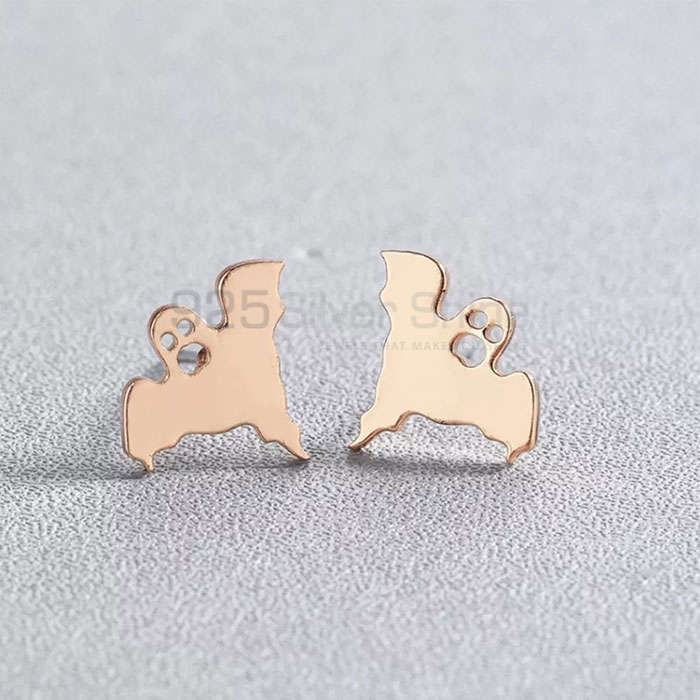 Halloween Stud Earring In Sterling Silver HOME327_0