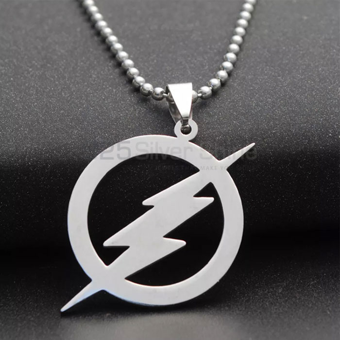 Best Collections Sterling Silver Lightning Necklace Jewelry LGMN346_0