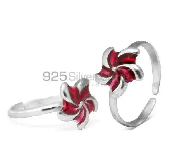 Best Collection Sterling Silver Toe Ring Jewelry_0