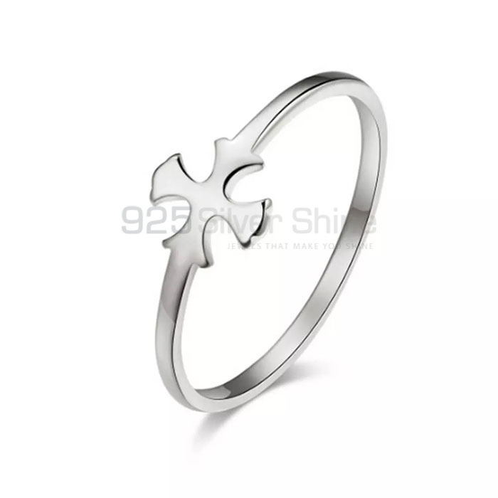 Best Cross Ring Minimalist Ring In Sterling Silver CRMR78