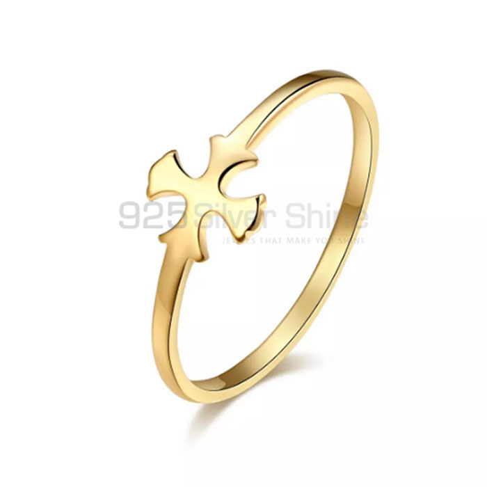 Cross Ring Minimalist Ring In Sterling Silver CRMR78_0