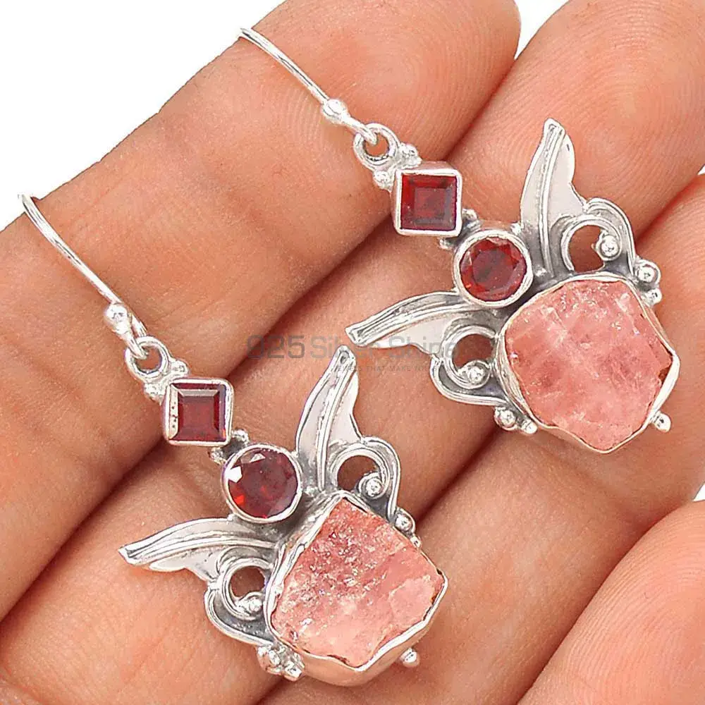 925 Sterling Silver Earrings In Multi Gemstone Jewelry 925SE2621_2