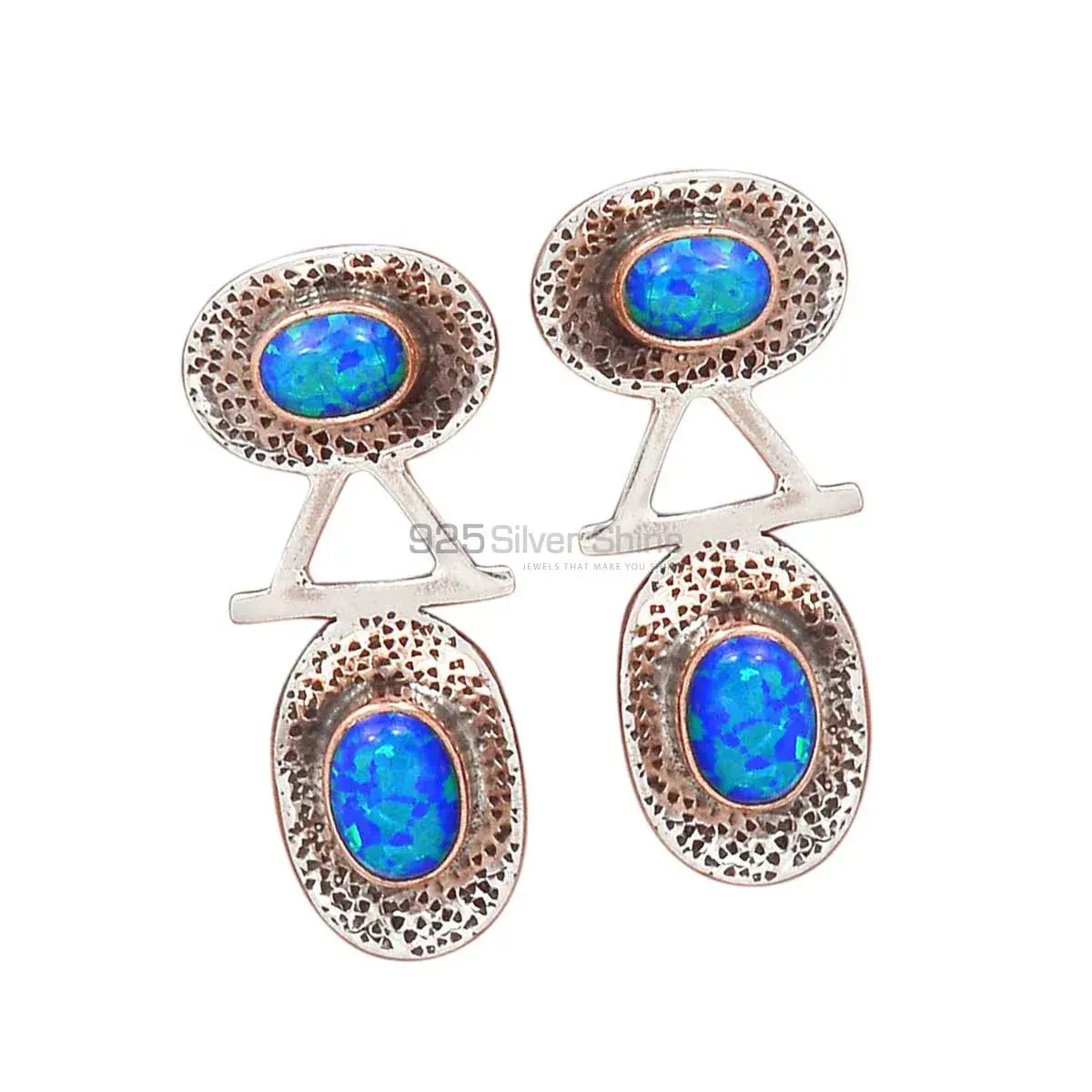 Best Design 925 Sterling Silver Earrings In Opal Gemstone Jewelry 925SE2147
