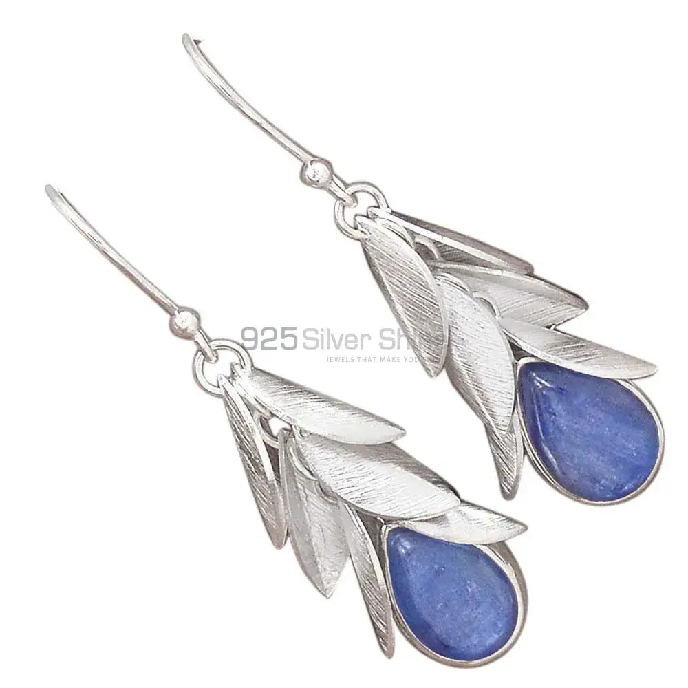 Best Design 925 Sterling Silver Earrings Wholesaler In Kyanite Gemstone Jewelry 925SE3028_0