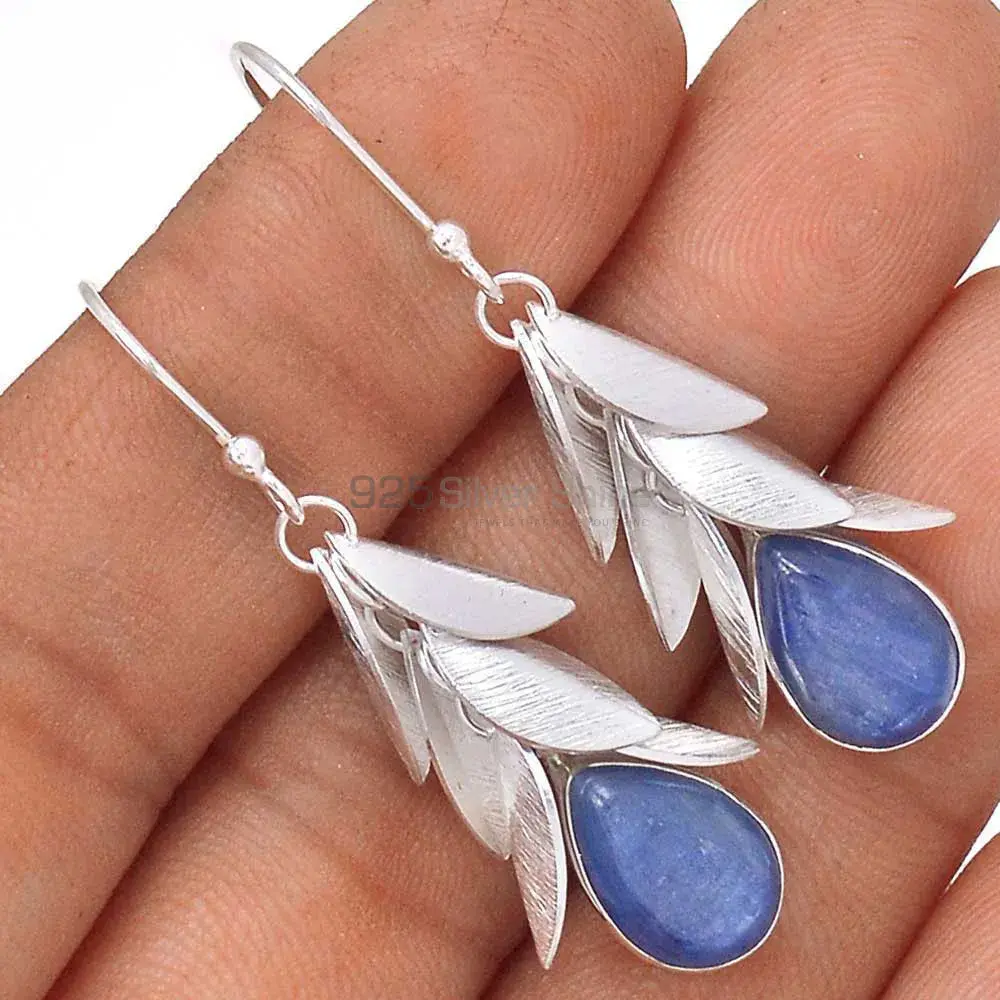 Best Design 925 Sterling Silver Earrings Wholesaler In Kyanite Gemstone Jewelry 925SE3028_1