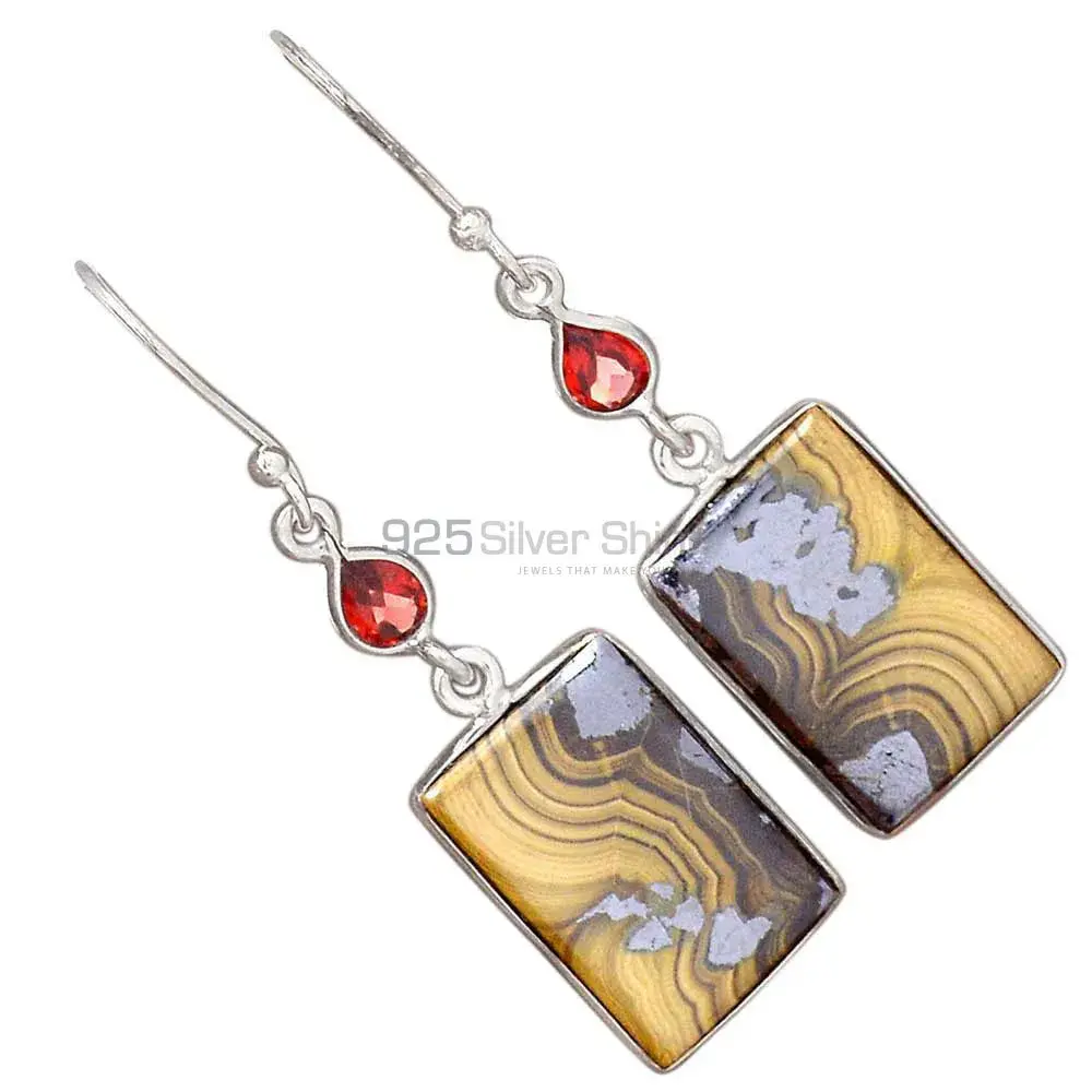 Best Design 925 Sterling Silver Earrings Wholesaler In Multi Gemstone Jewelry 925SE2791_0