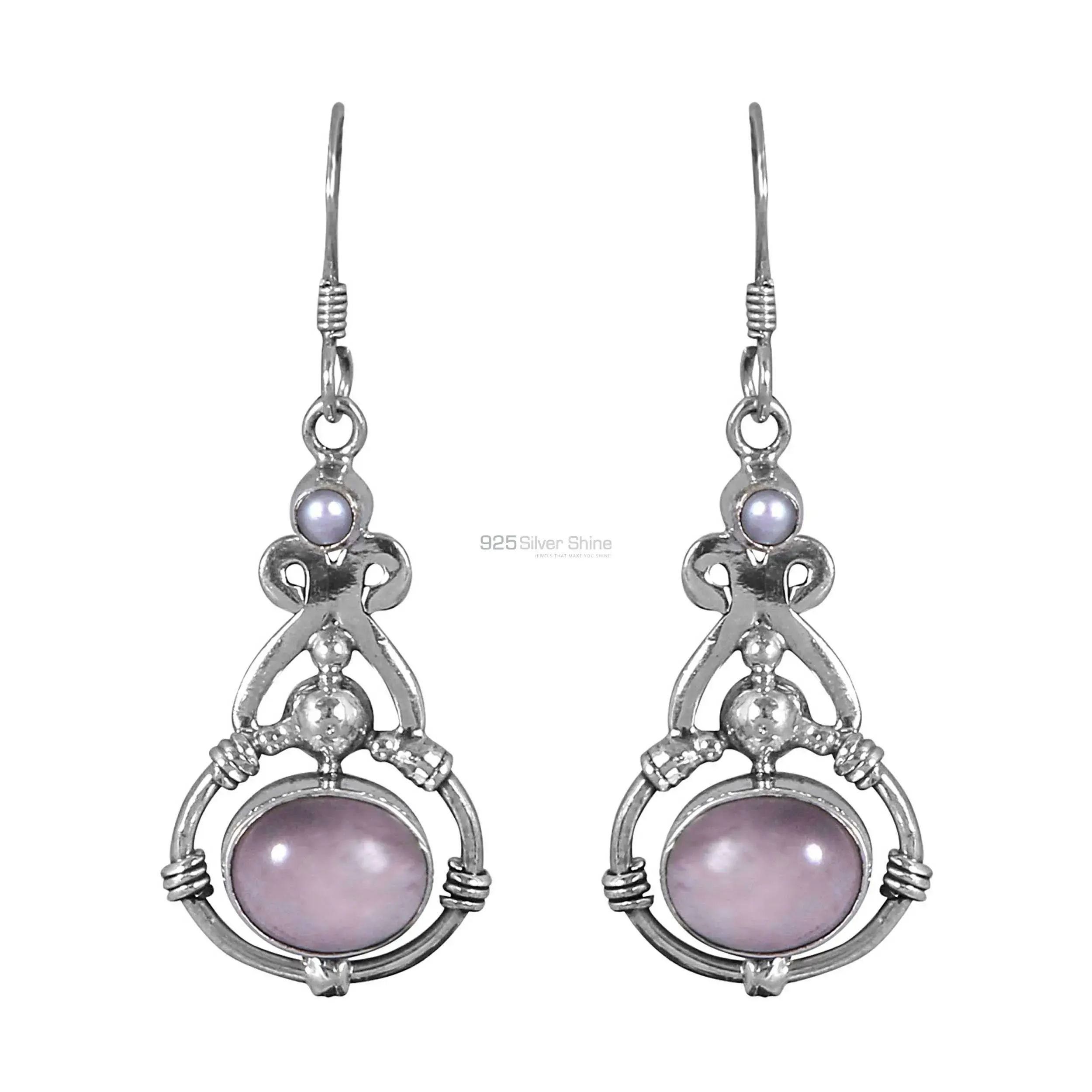 Best Design 925 Sterling Silver Earrings Wholesaler In Multi Gemstone Jewelry 925SE284