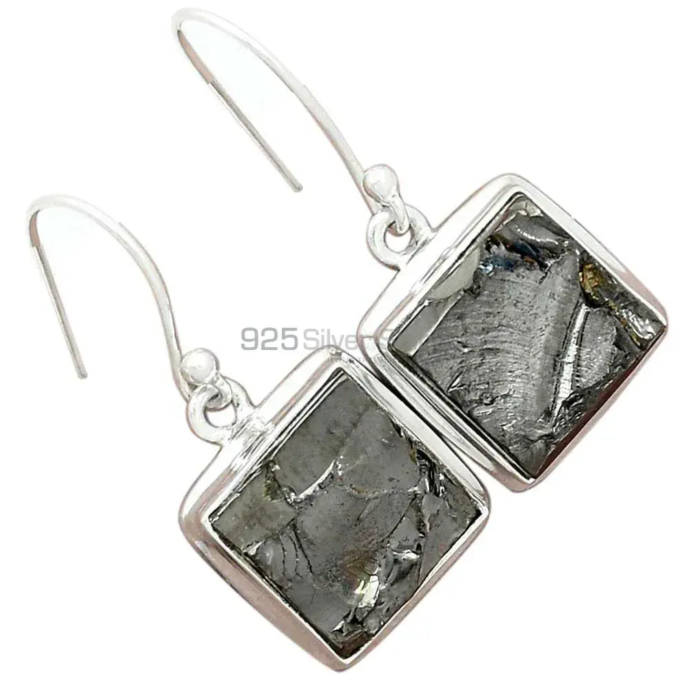925 Sterling Silver Handmade Earrings In Black Tourmaline Gemstone Jewelry 925SE2562_4