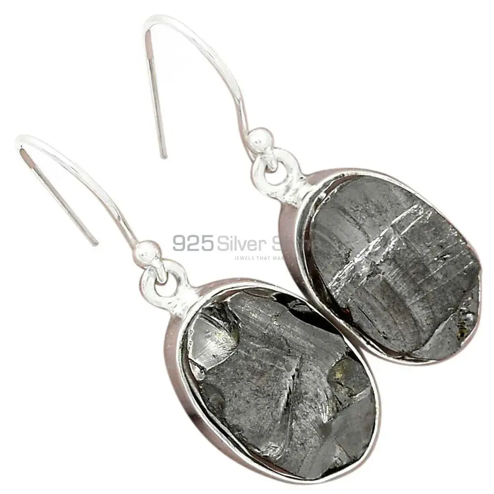 Best Design 925 Sterling Silver Handmade Earrings In Black Tourmaline Gemstone Jewelry 925SE2562_5