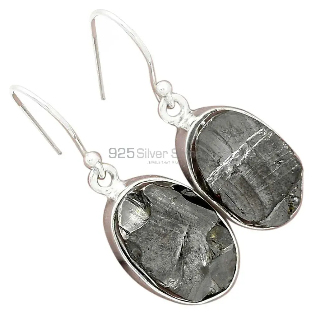 925 Sterling Silver Handmade Earrings In Black Tourmaline Gemstone Jewelry 925SE2562_7