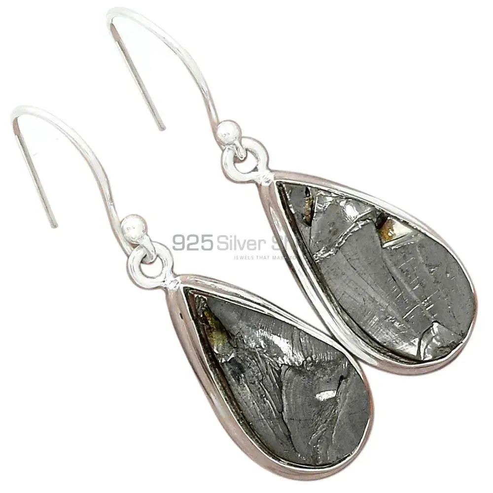 925 Sterling Silver Handmade Earrings In Black Tourmaline Gemstone Jewelry 925SE2562_9