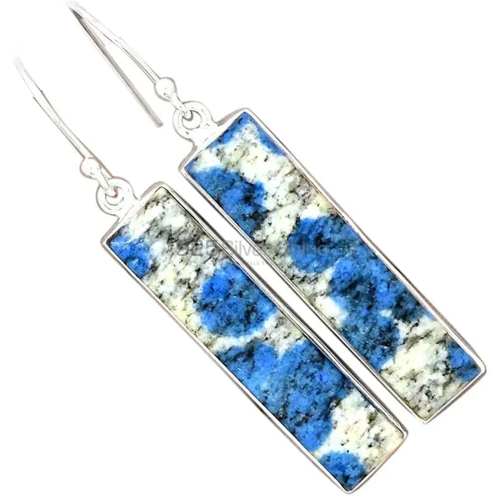 925 Sterling Silver Handmade Earrings In K2 Gemstone Jewelry 925SE2231_2