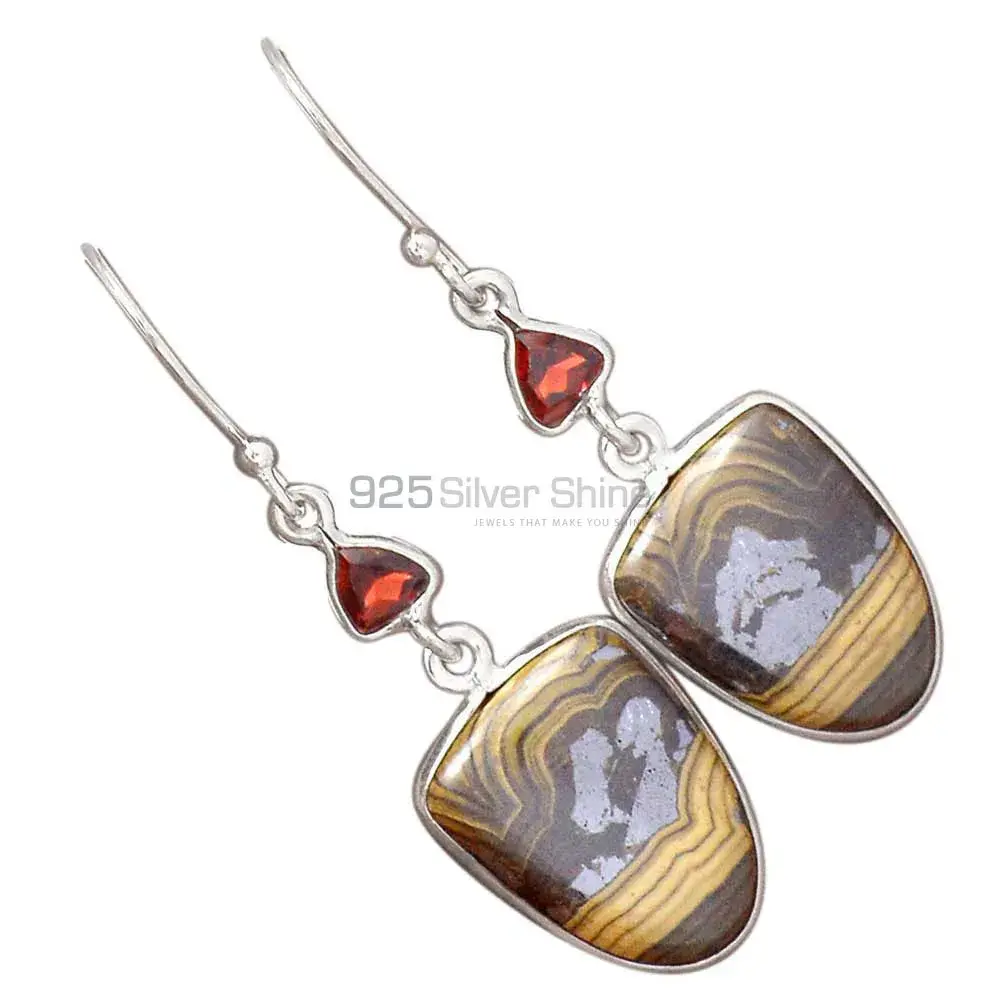 Best Design 925 Sterling Silver Handmade Earrings Manufacturer In Multi Gemstone Jewelry 925SE2786_0