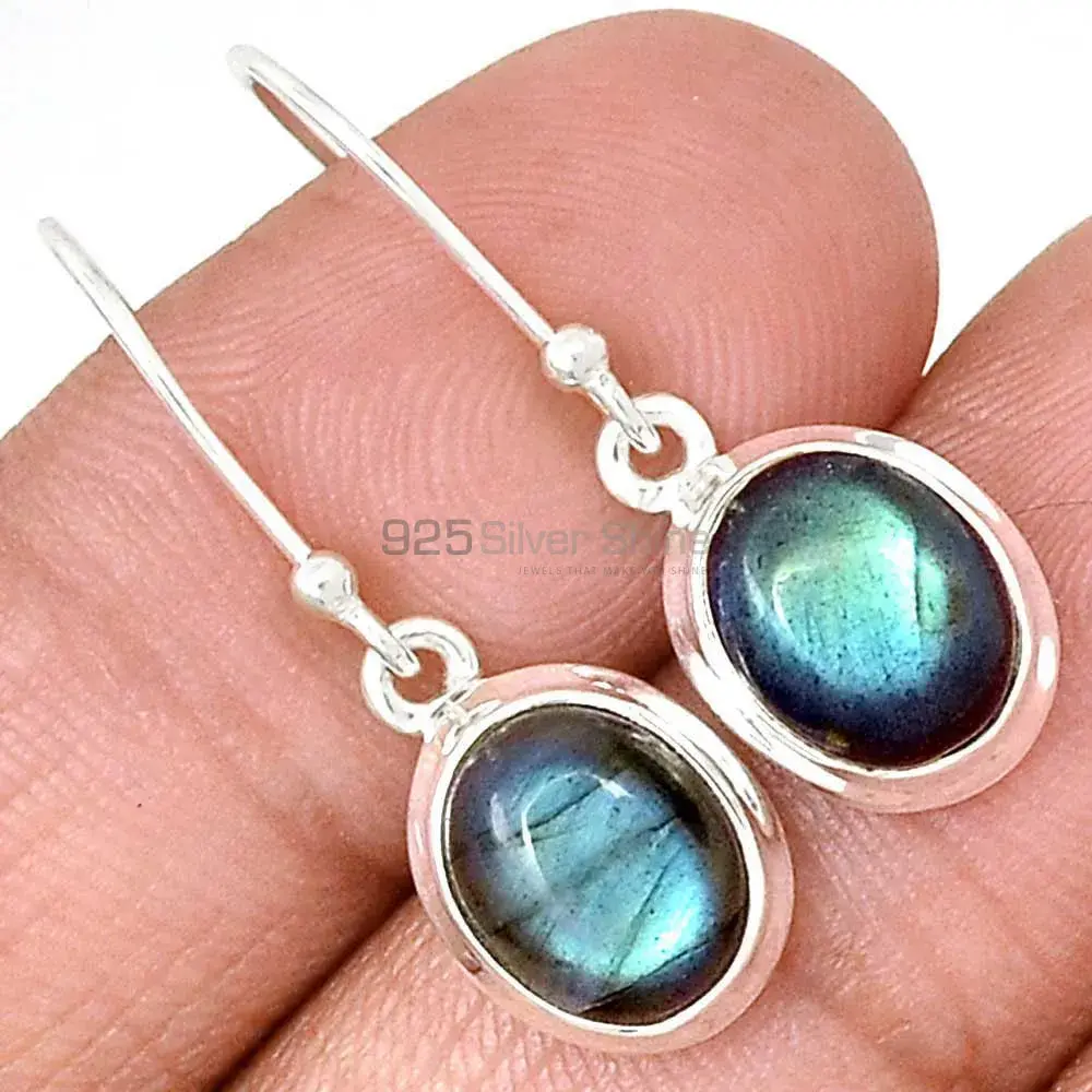 Best Design 925 Sterling Silver Handmade Earrings Suppliers In Labradorite Gemstone Jewelry 925SE2241_0