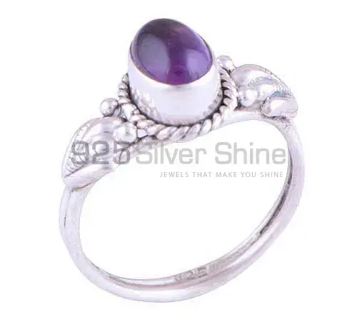Vintage Sterling Silver Amethyst Rings 925SR2774_0