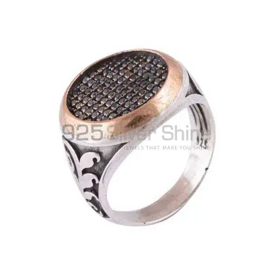 925 Sterling Silver Handmade Rings In Black Onyx Gemstone Jewelry 925SR4009_1
