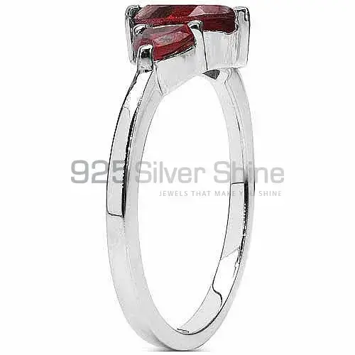 Best Design 925 Sterling Silver Handmade Rings Exporters In Garnet Gemstone Jewelry 925SR3090_0