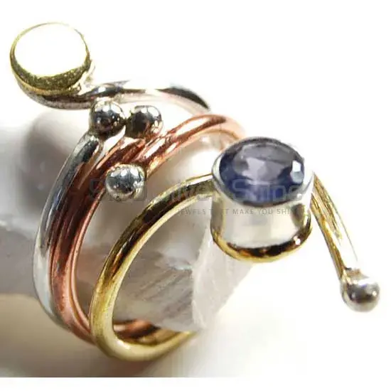 Sterling Silver Iolite September Birthstone Rings 925SR3736