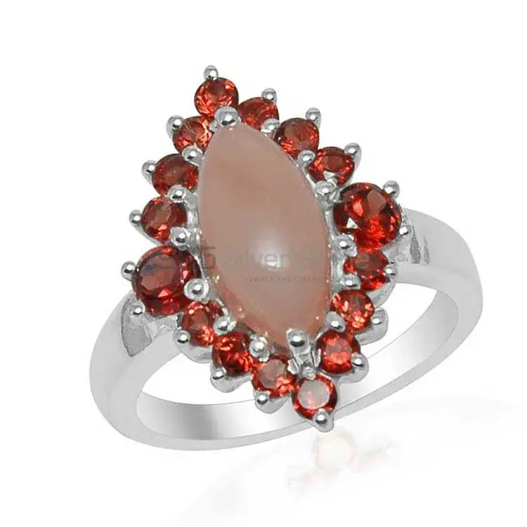 Best Design 925 Sterling Silver Handmade Rings Exporters In Multi Gemstone Jewelry 925SR1513_0