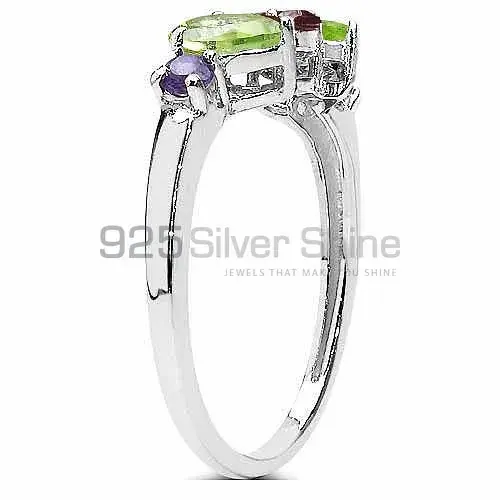 Best Design 925 Sterling Silver Handmade Rings Exporters In Multi Gemstone Jewelry 925SR3342_0