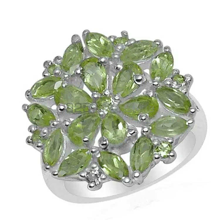 Best Design 925 Sterling Silver Handmade Rings Exporters In Peridot Gemstone Jewelry 925SR1592_0