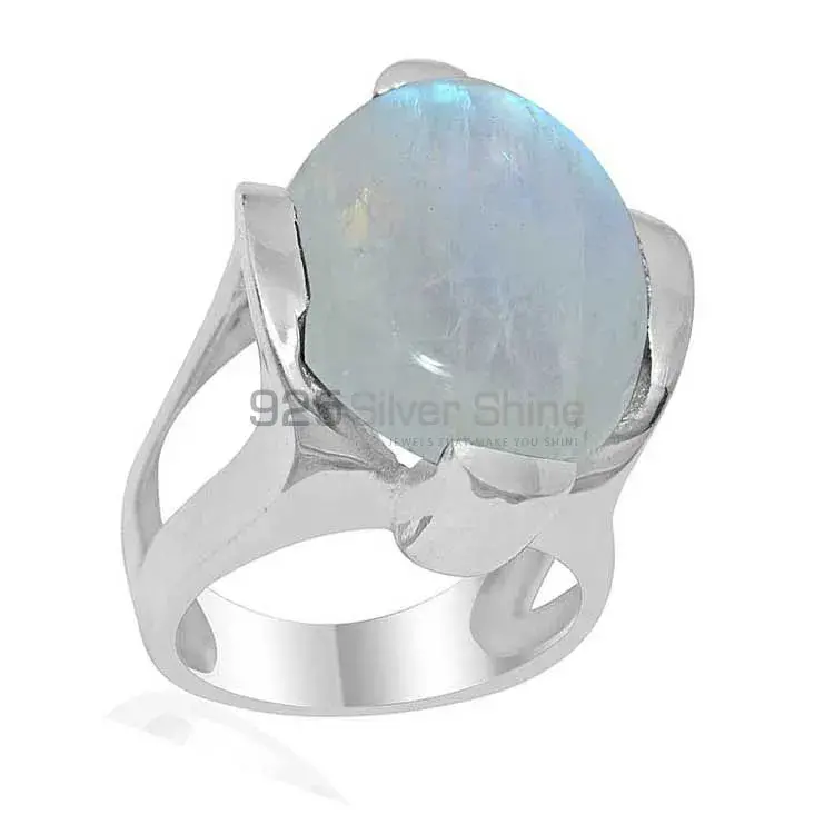 Best Design 925 Sterling Silver Handmade Rings Exporters In Rainbow Moonstone Jewelry 925SR1896_0