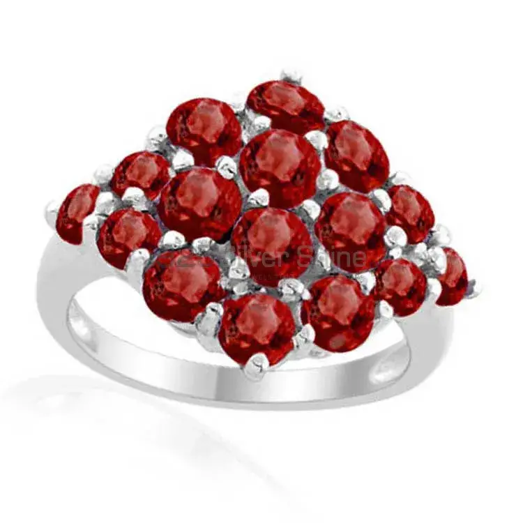 925 Sterling Silver Handmade Rings In Garnet Gemstone Jewelry 925SR1960_0