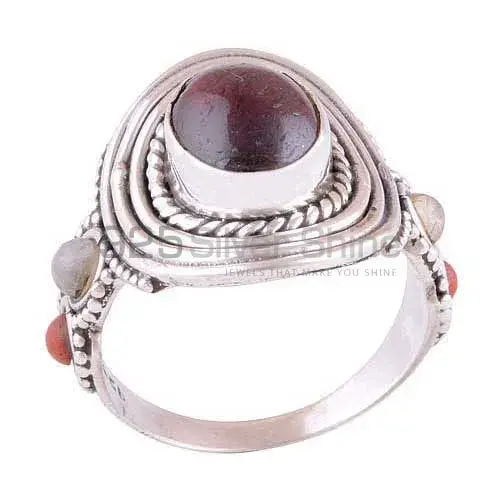 Best Design 925 Sterling Silver Handmade Rings Manufacturer In Multi Gemstone Jewelry 925SR2996