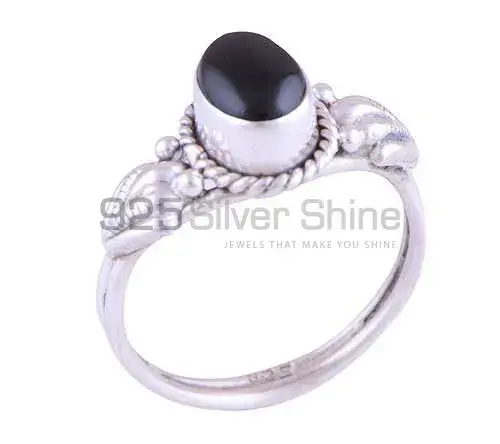 Best Design 925 Sterling Silver Handmade Rings In Black Onyx Gemstone Jewelry 925SR2769
