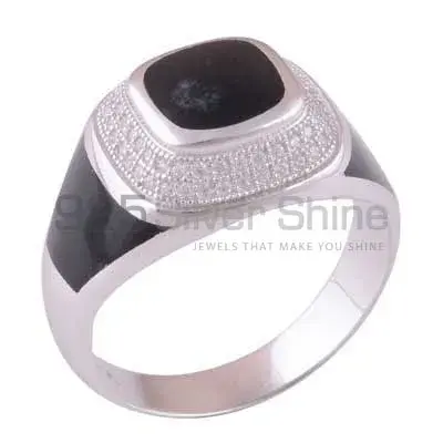 Best Design 925 Sterling Silver Handmade Rings In Black Onyx Gemstone Jewelry 925SR4004