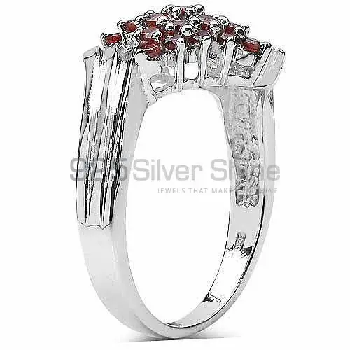 Best Design 925 Sterling Silver Handmade Rings Suppliers In Garnet Gemstone Jewelry 925SR3164_0