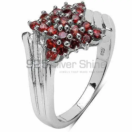 925 Sterling Silver Handmade Rings In Garnet Gemstone Jewelry 925SR3164_2