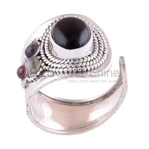 Best Design 925 Sterling Silver Handmade Rings Suppliers In Multi Gemstone Jewelry 925SR3006