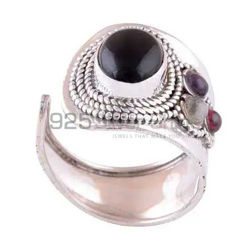 Best Design 925 Sterling Silver Handmade Rings Suppliers In Multi Gemstone Jewelry 925SR3006_0