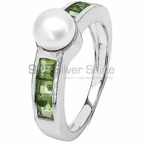 925 Sterling Silver Handmade Rings In Multi Gemstone Jewelry 925SR3085_2