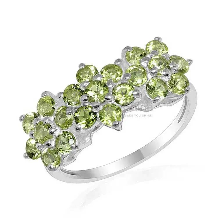 Best Design 925 Sterling Silver Handmade Rings Suppliers In Peridot Gemstone Jewelry 925SR1666_0
