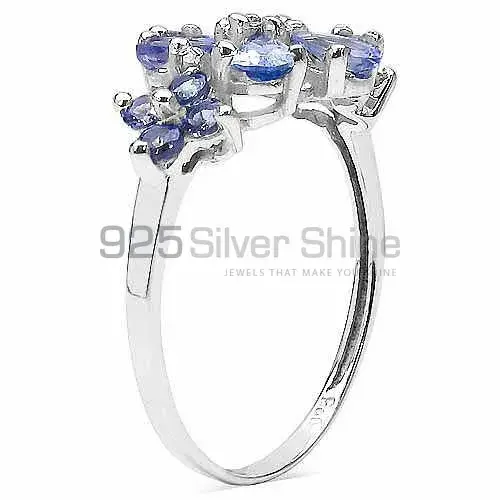 Best Design 925 Sterling Silver Handmade Rings Suppliers In Tanzanite Gemstone Jewelry 925SR3258_0