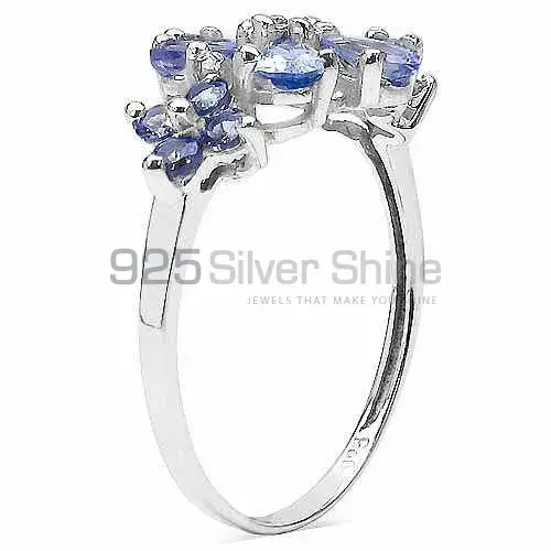 925 Sterling Silver Handmade Rings In Tanzanite Gemstone Jewelry 925SR3258_1