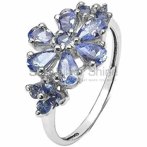 925 Sterling Silver Handmade Rings In Tanzanite Gemstone Jewelry 925SR3258_2