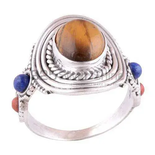 Best Design 925 Sterling Silver Rings In Multi Gemstone Jewelry 925SR2991
