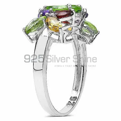 Best Design 925 Sterling Silver Rings In Multi Gemstone Jewelry 925SR3322_0