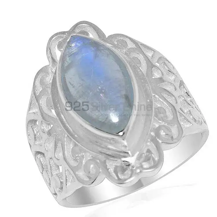 Best Design 925 Sterling Silver Rings In Rainbow Moonstone Jewelry 925SR1651_0