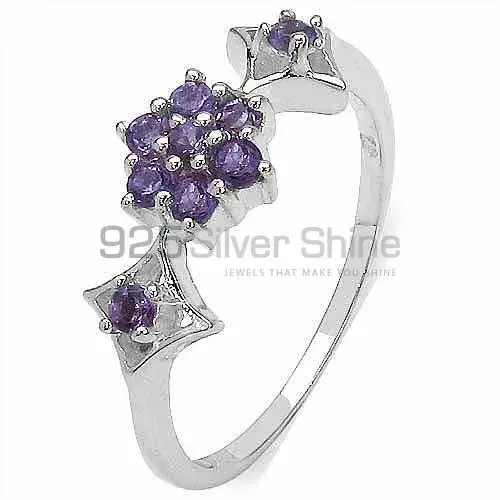 Best Design 925 Sterling Silver Rings Wholesaler In Amethyst Gemstone Jewelry 925SR3159_0