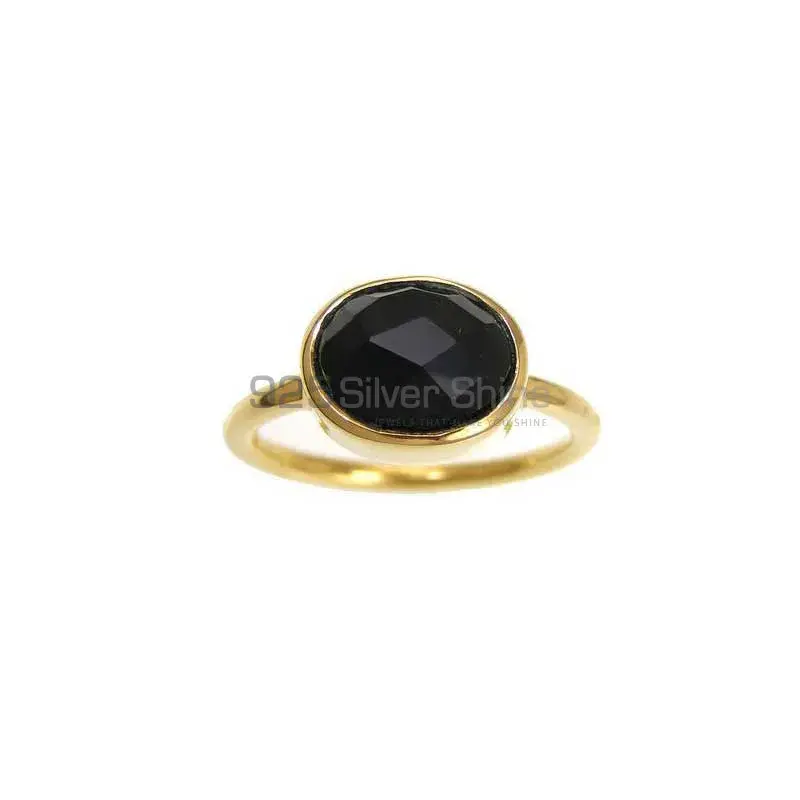 Best Design 925 Sterling Silver Rings In Black Onyx Gemstone Jewelry 925SR3805_0