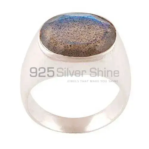 Best Design 925 Sterling Silver Rings Wholesaler In Labradorite Gemstone Jewelry 925SR3411