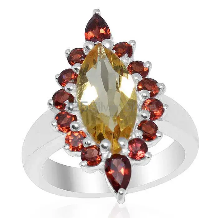 925 Sterling Silver Rings In Multi Gemstone Jewelry 925SR1661_0