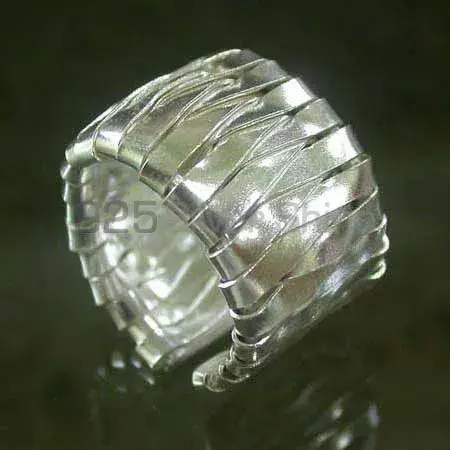Best Plain 925 Solid Silver Rings Jewelry 925SR2534