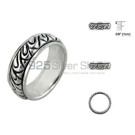 Plain 925 Sterling Silver Rings Jewelry 925SR2663_1